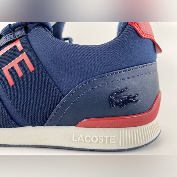 Lacoste Men's Menerva Elite 120 CMA Textile/Synthetic Sneakers, US Size 10 - Picture 6 of 15